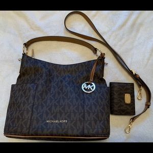 Michael Kors signature Coated Twill set